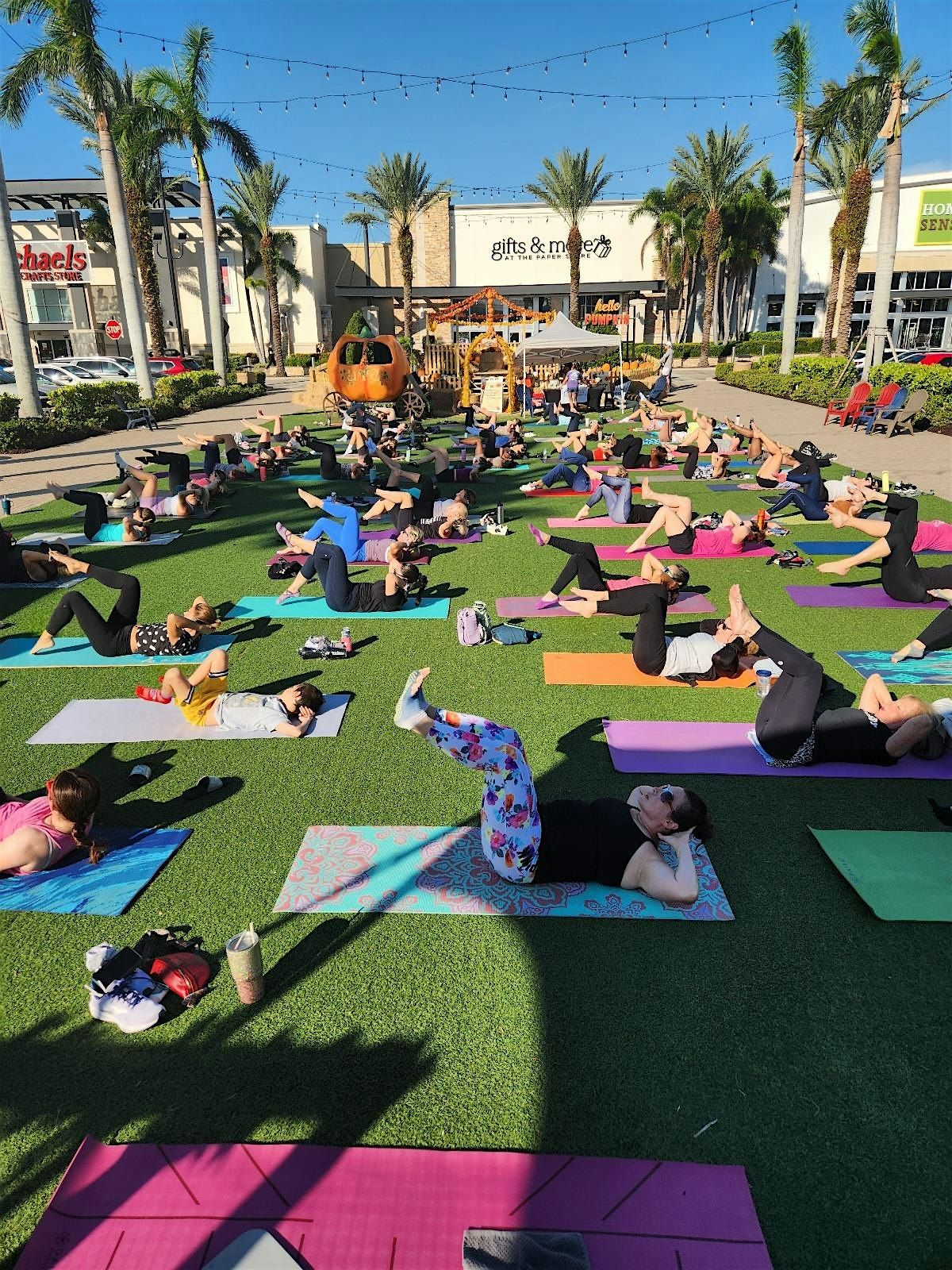 Pilates on the Green with UTC FIT