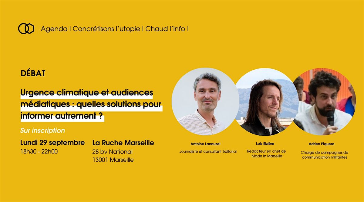 Urgence climatique  : quelles solutions pour informer autrement ?