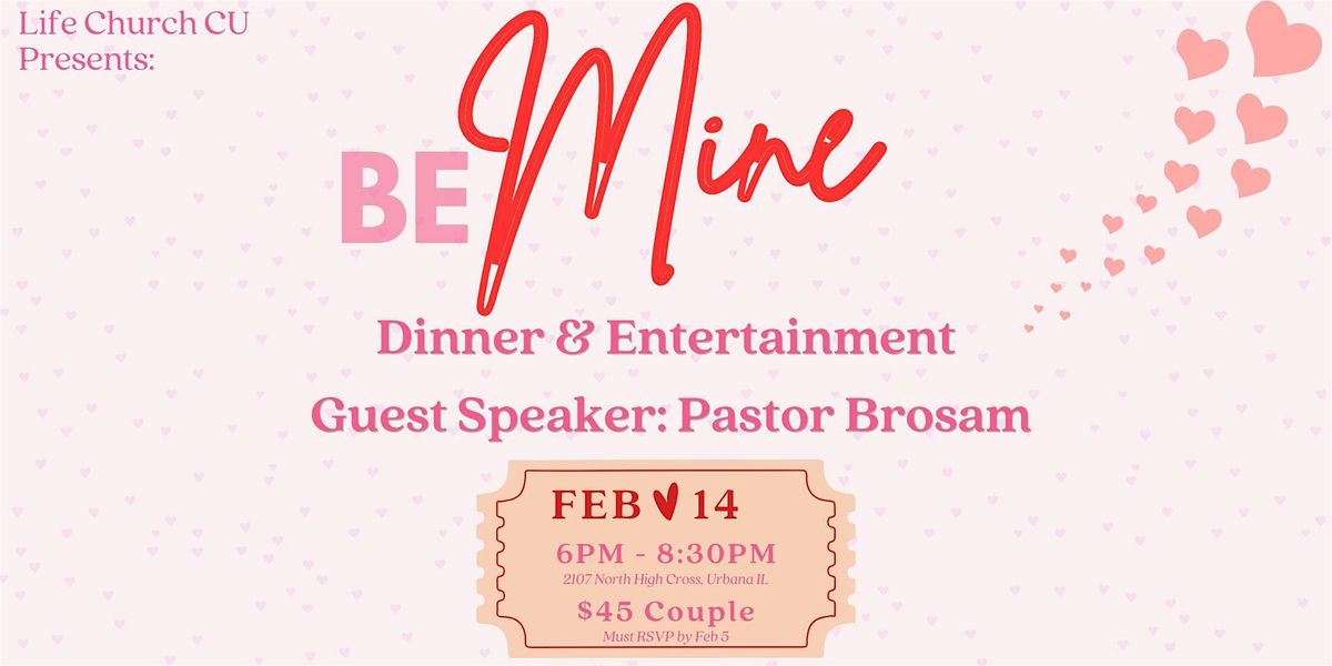 "Be Mine" Date Night - IL Section 8 Marriage Event