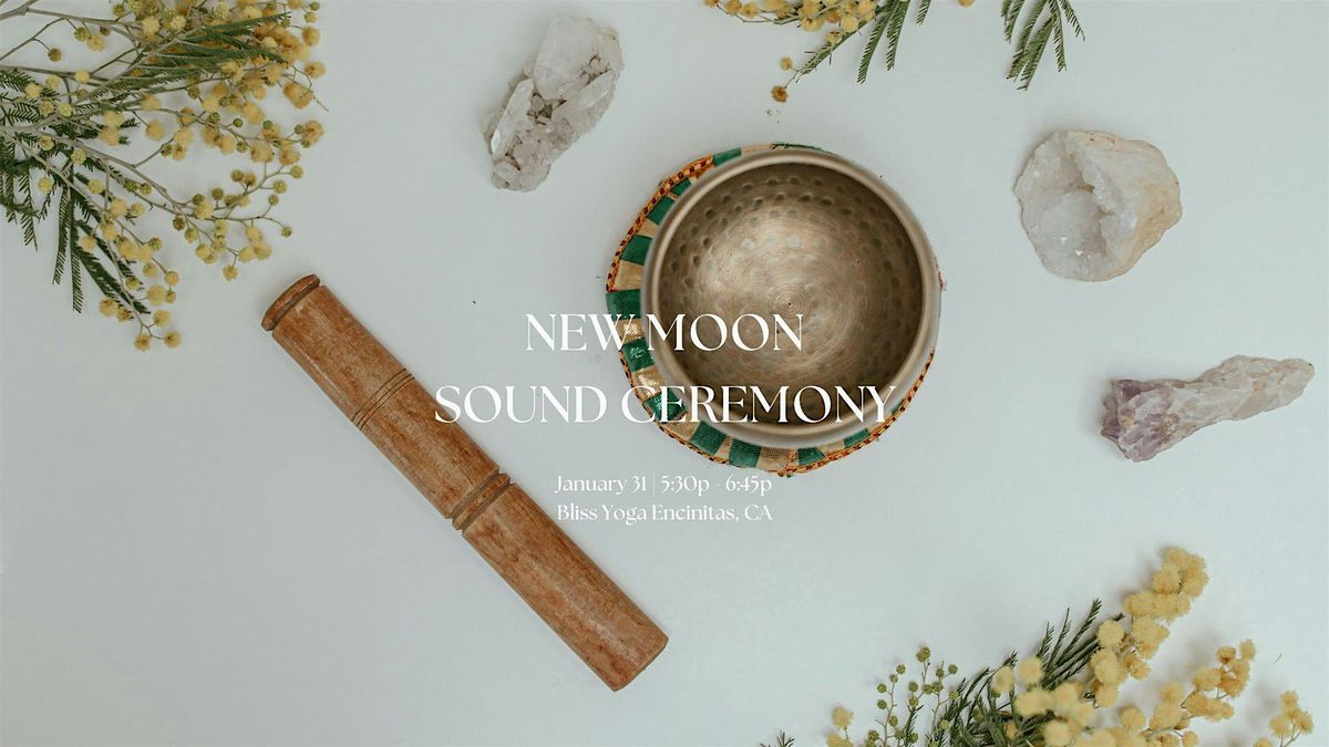 5:30pm New Moon Sound Bath: A Journey of Renewal