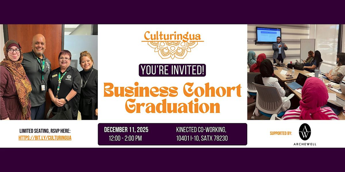 Small Business Cohort Pitch Presentations and Graduation