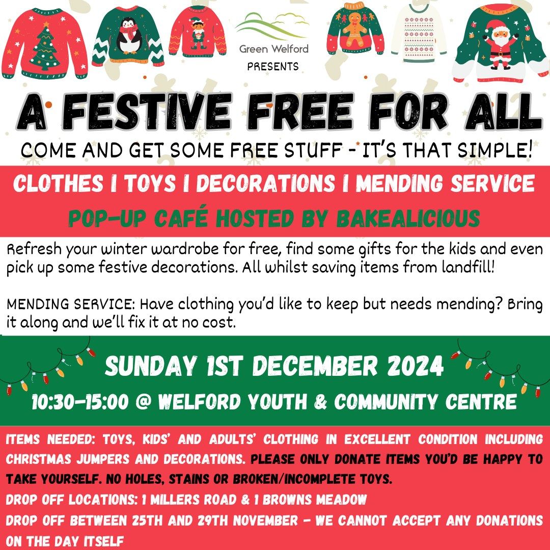 FESTIVE FREE FOR ALL