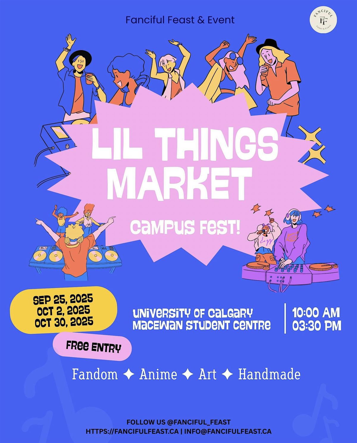 LIL Things Market \u2014 Anime, Art & All Things Cute at UCalgary