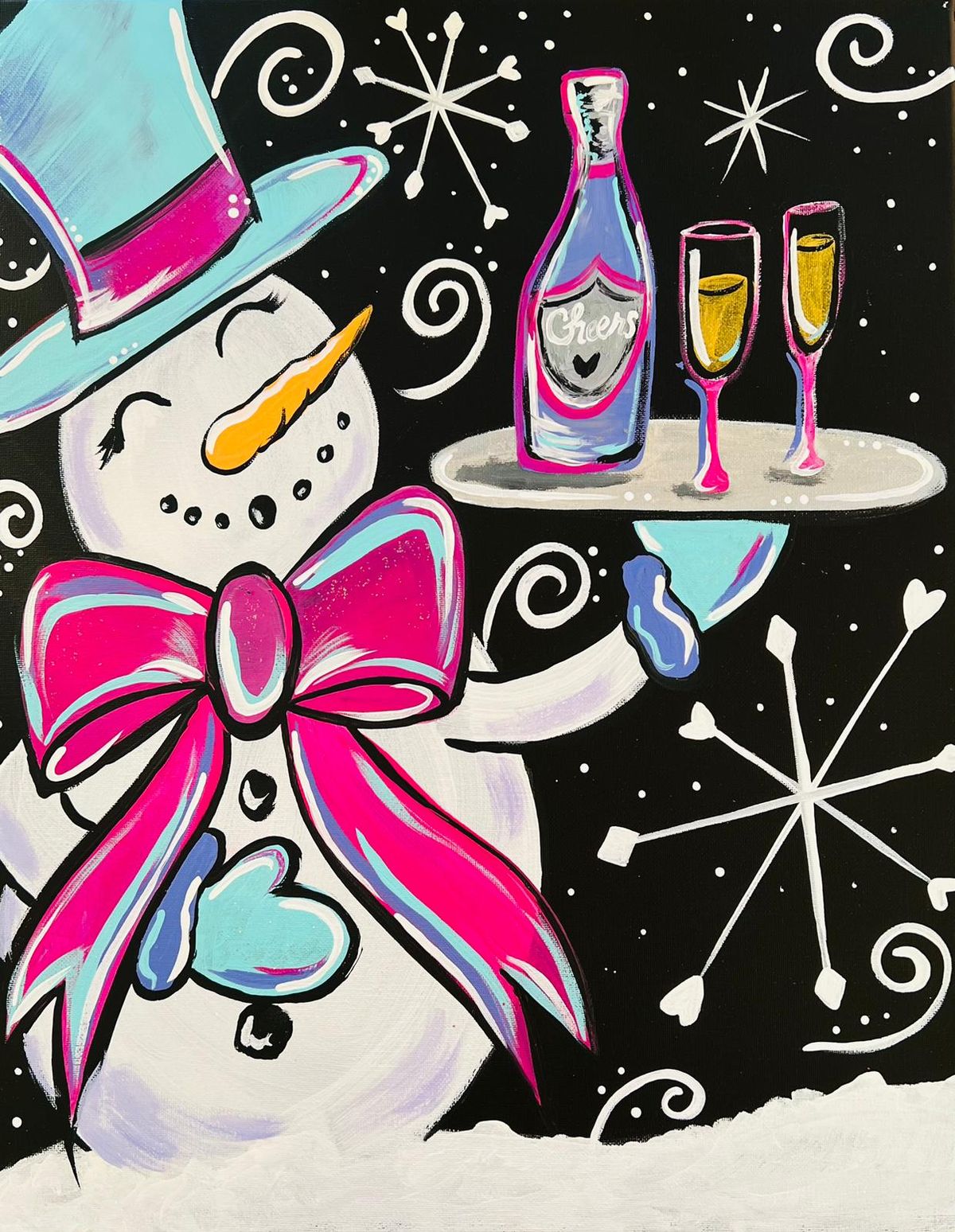 Noon Years Eve Paint Party