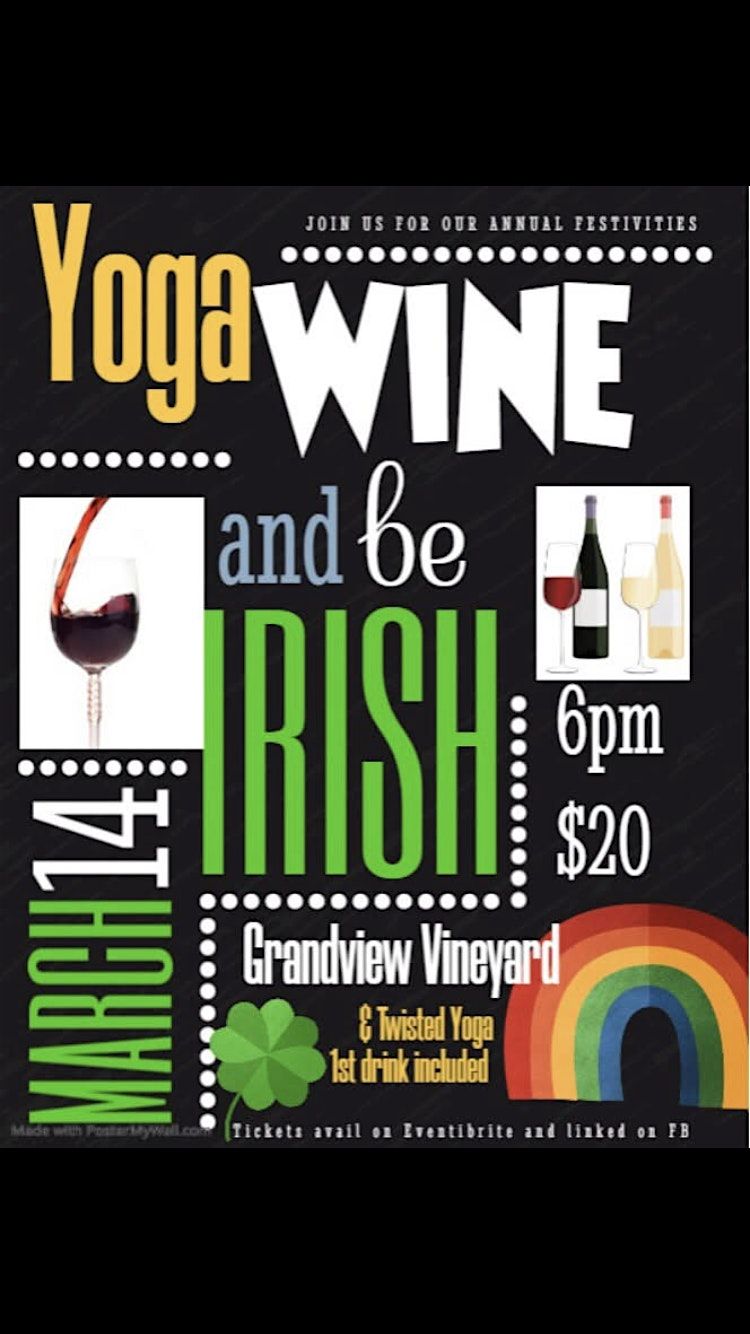 Barrel Room St Patrick\u2019s Yoga