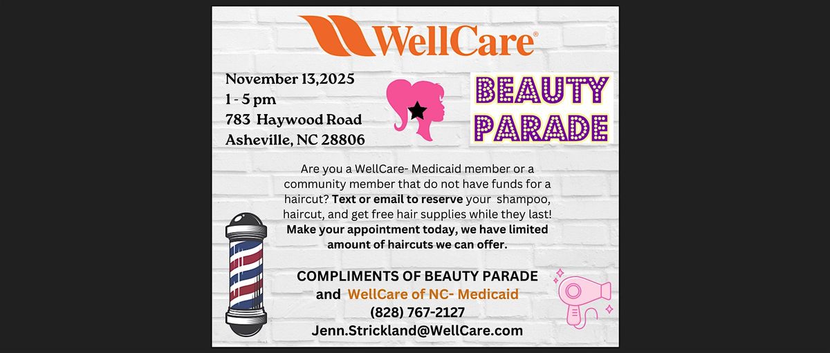 Beauty Parade 2025- WC Hair cut event