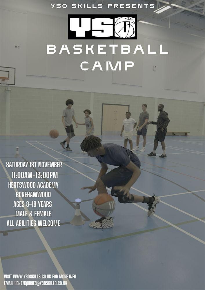 YSO Skills Basketball Camp - Saturday 1st November