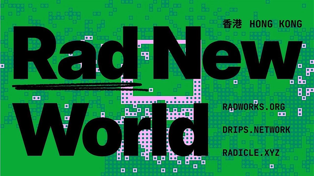 Rad New World: Meetup for devs & open source enthusiasts