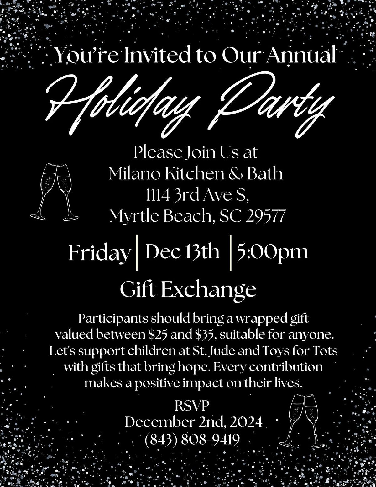 Milano's Annual Holiday Party