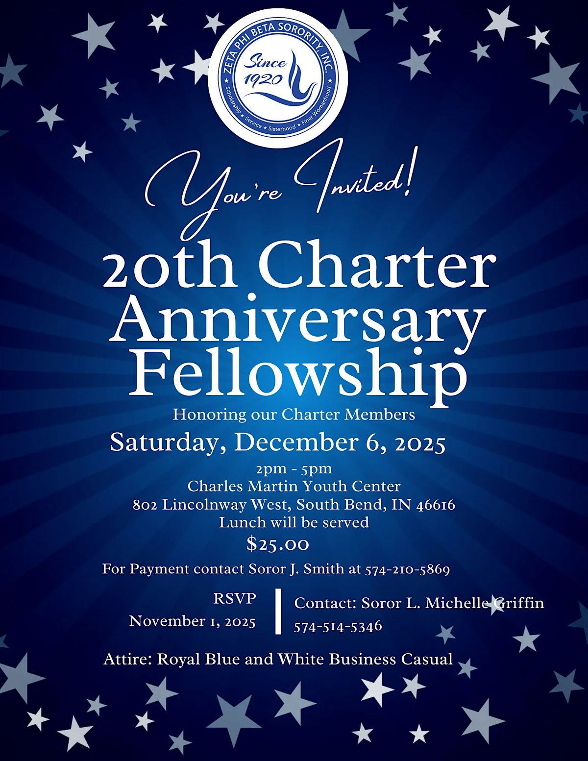 YOZ 20th Charter Fellowship