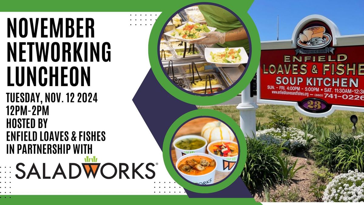 NCCCC November Networking Luncheon Hosted by Enfield Loaves & Fishes