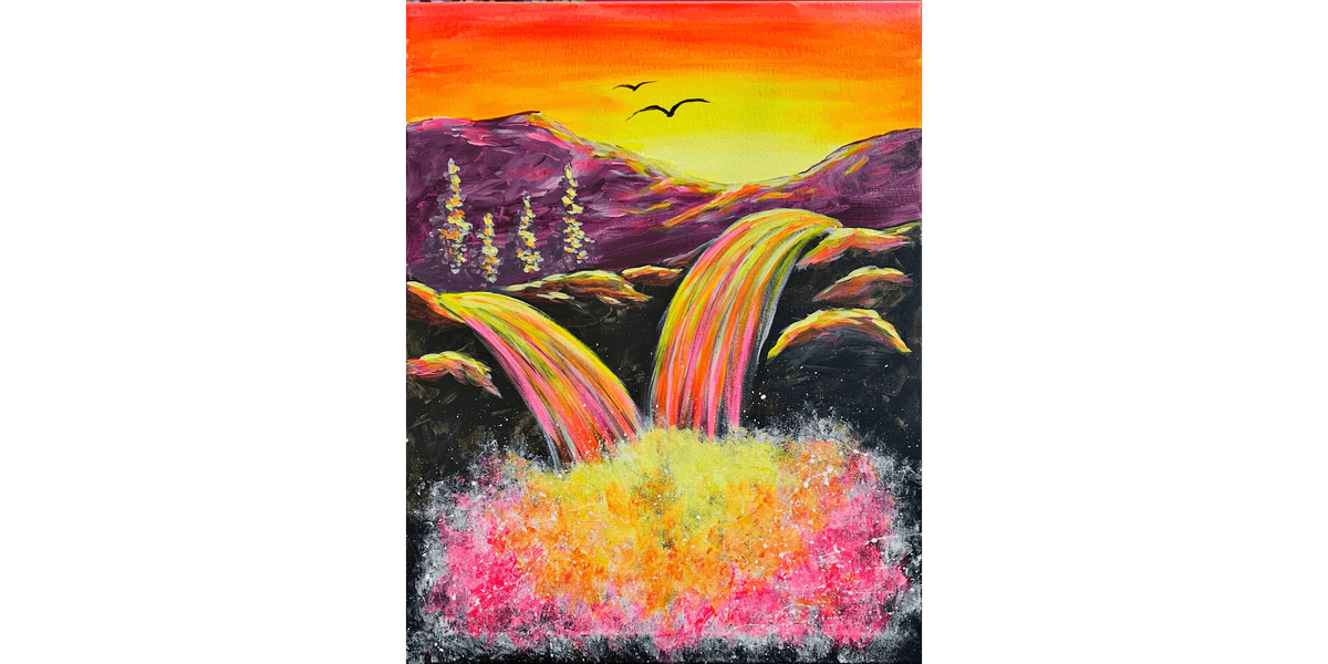 Colorful Falls - Paint and Sip in Tyler | Classpop!\u2122