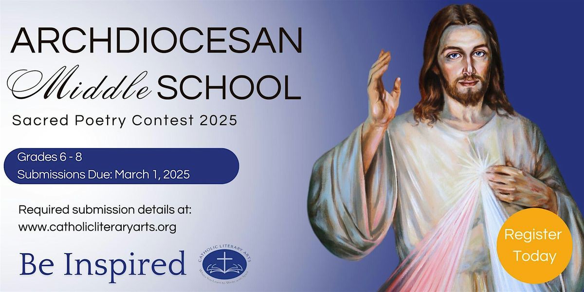 Archdiocesan Poetry Contest 2025: Celebration of Winners