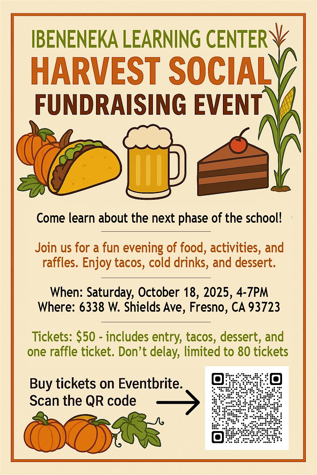 Ibeneneka Learning Center Fall 2025 Fundraiser