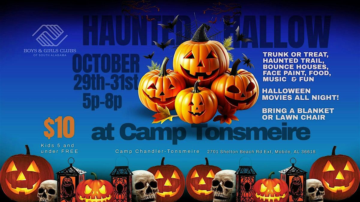 Haunted Hallows at Camp Tonsmeire