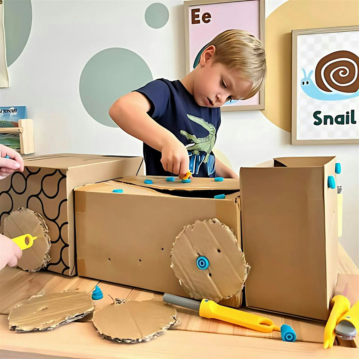 STEAM: Cardboard Club (Ages 5-11)