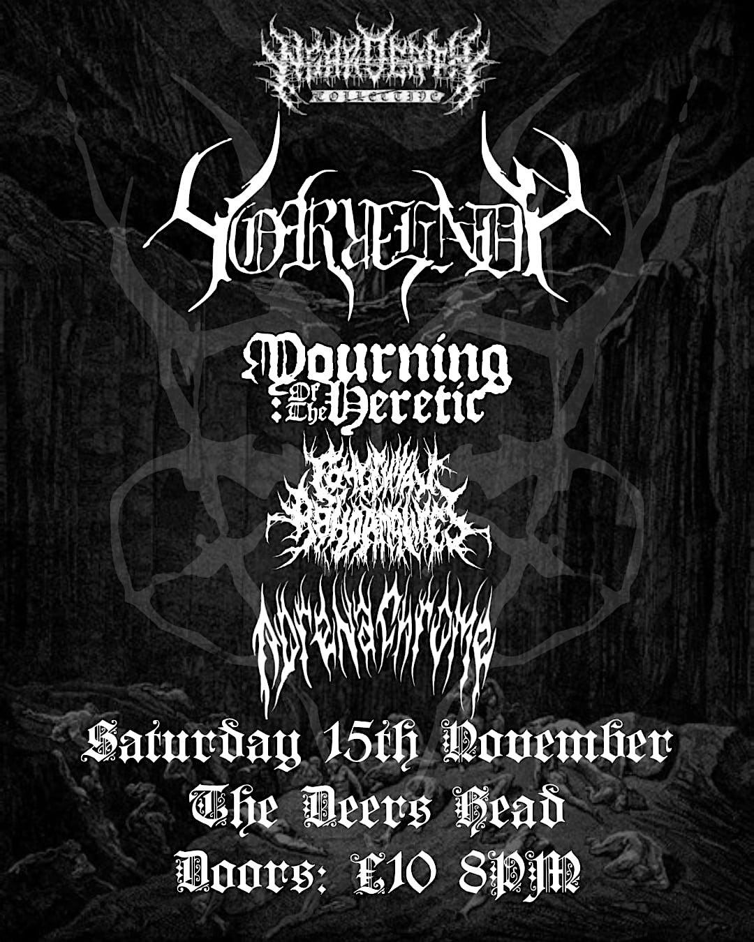 Horrenda, Mourning Of The Heretic, Congenital Abnormalities & Adrenachrome