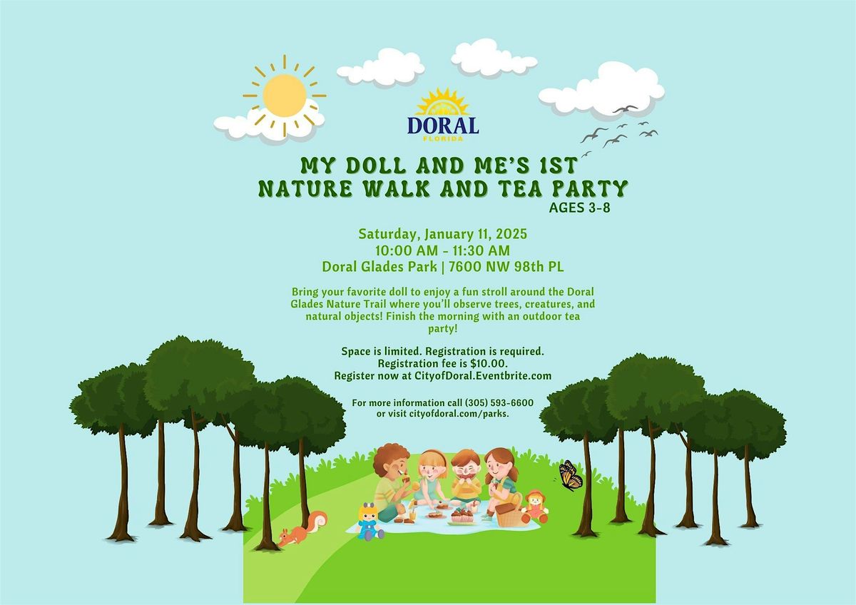 My Doll & Me's 1st Nature Walk & Tea Party