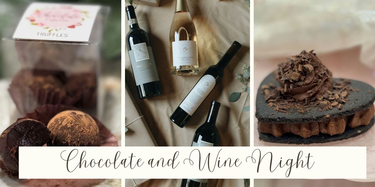 Sip & Support: A Chocolate & Wine Night