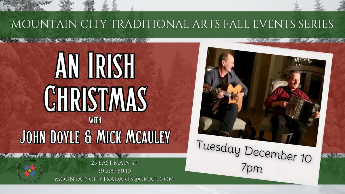 An Irish Christmas - with John Doyle & Mick McAuley