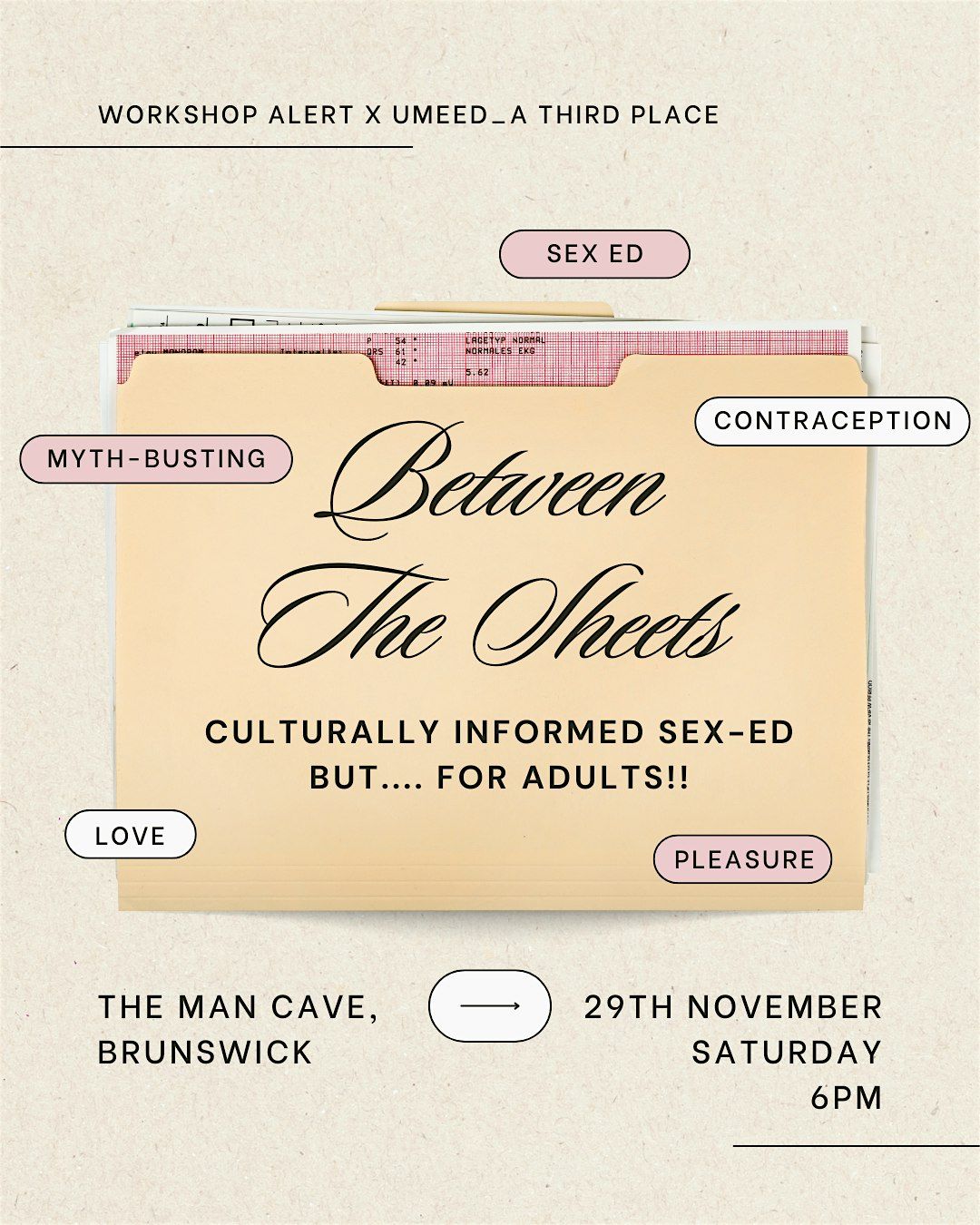Between The Sheets: culturally informed sex ed..... for adults!