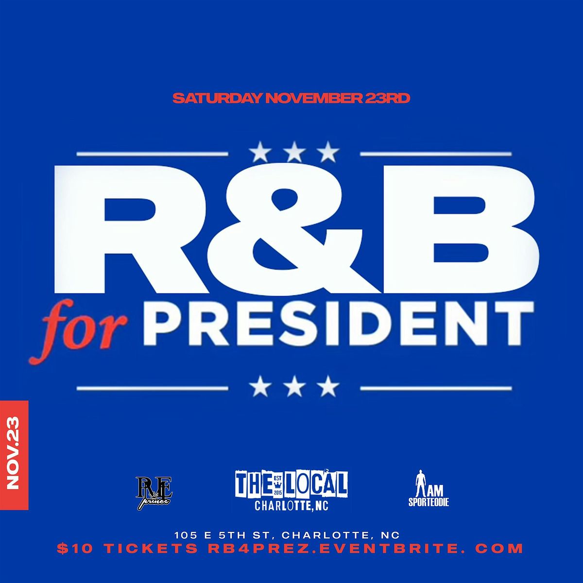 R&B For President! Day Vibes for all the R&B Lovers!