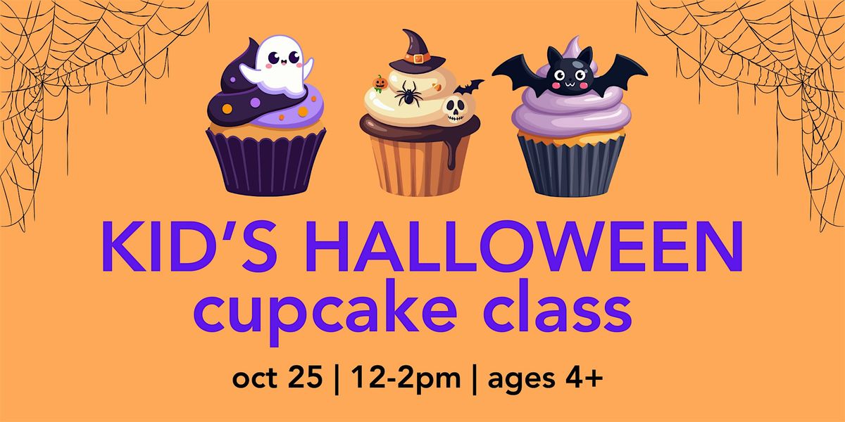 Halloween Cupcake Decorating Class (for kids!)