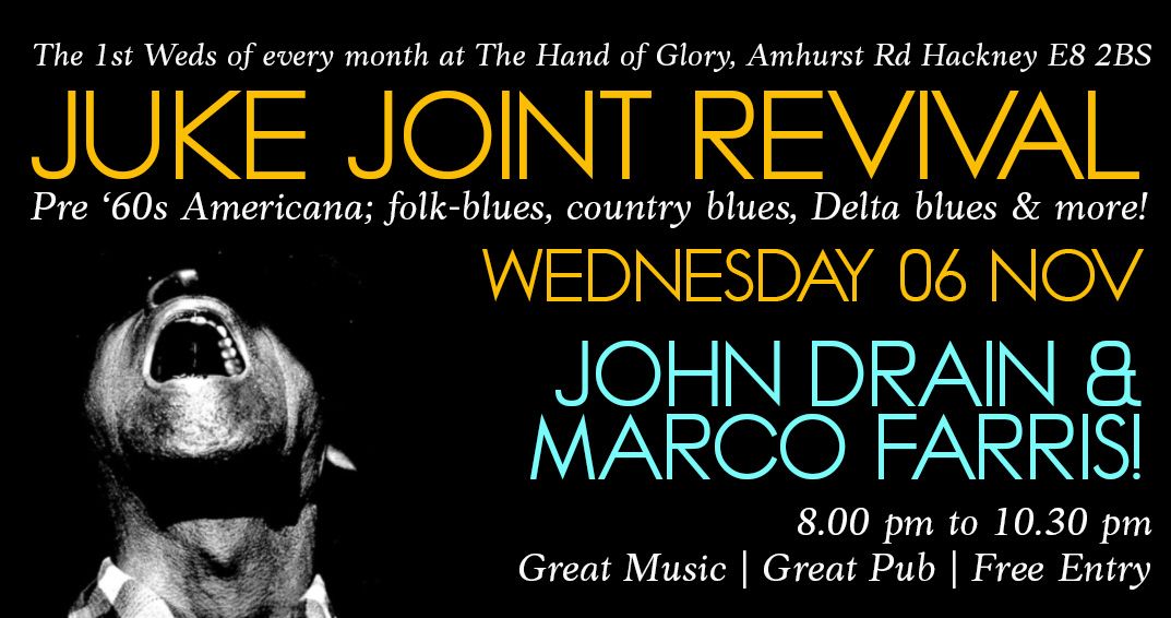 Juke Joint Revival: John Drain & Marco Farris