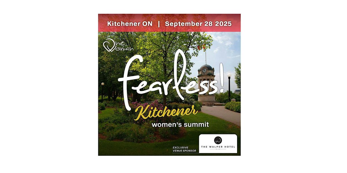 Fearless Women\u2019s Summit \u2013 Kitchener