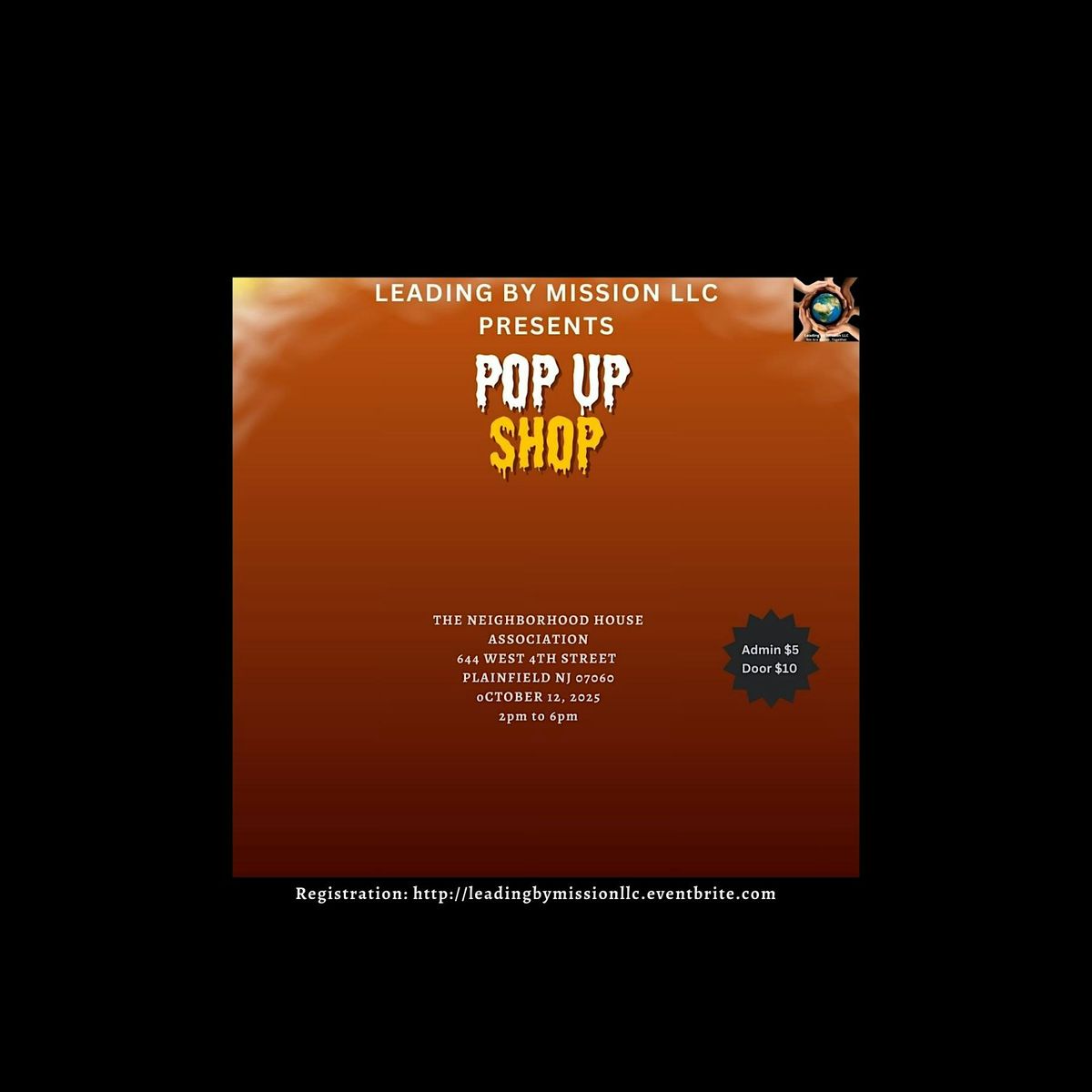 Leading By Mission LLC Fall Pop Up Event