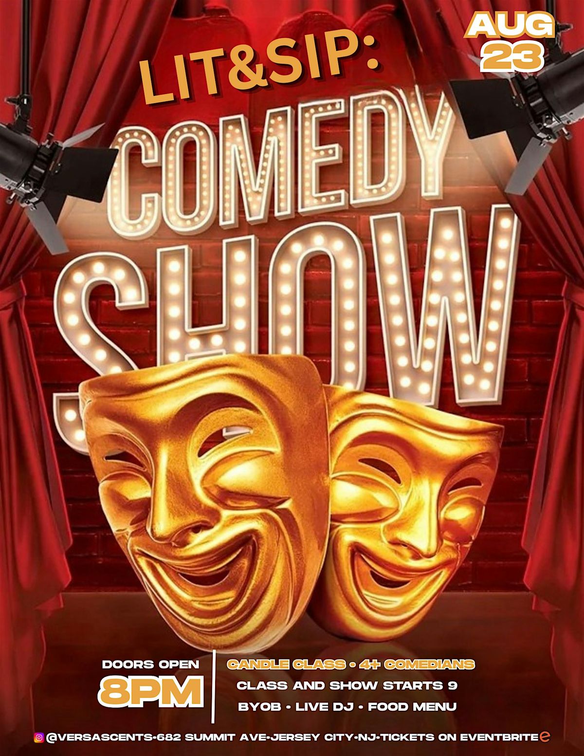 Lit & Sip: Comedy Night \u2013 Back by Popular Demand!