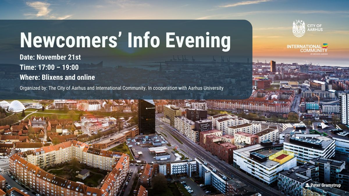 Newcomers' Info Evening (November edition)