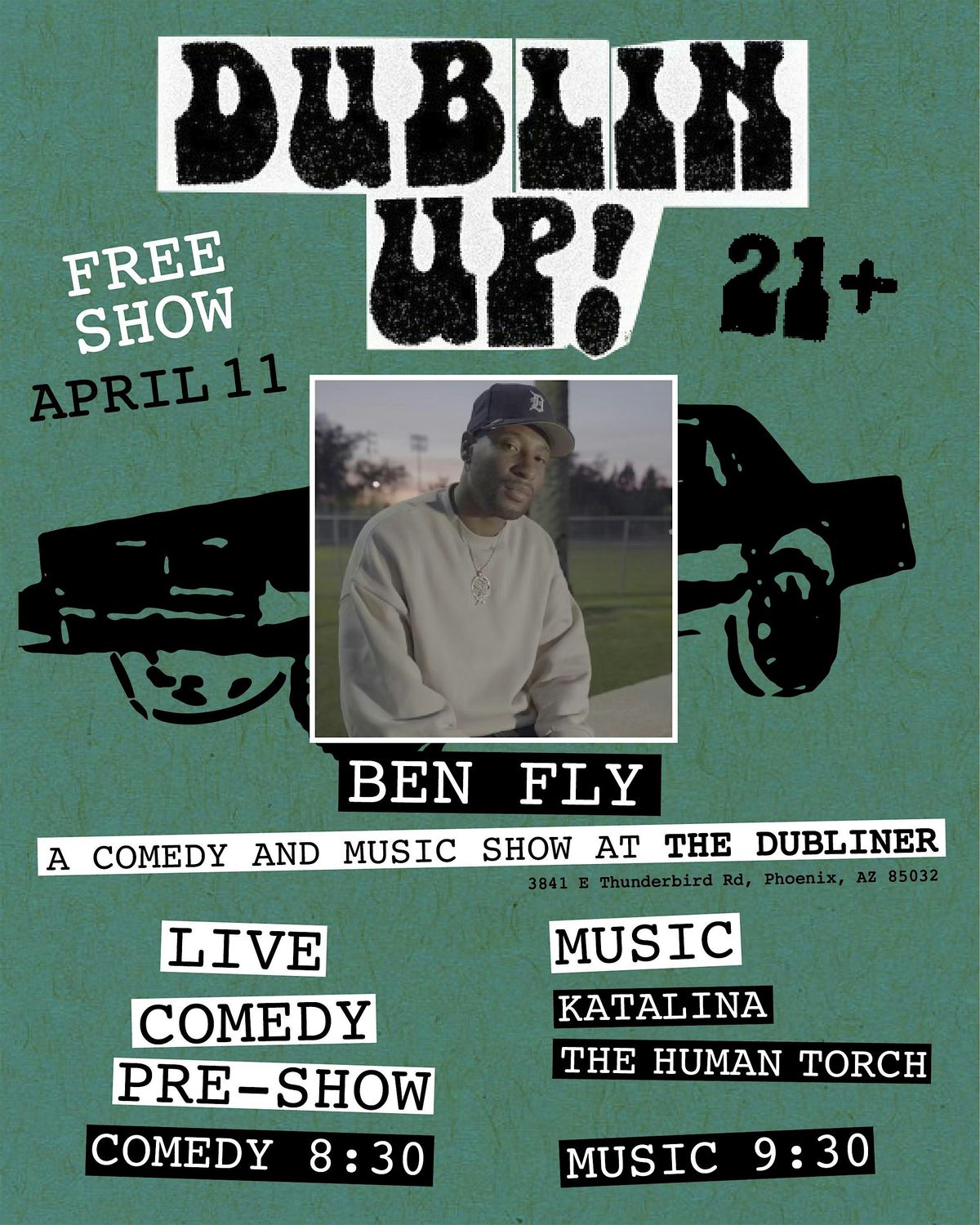 Dublin' Up! A comedy and music show at The Dubliner Irish Pub