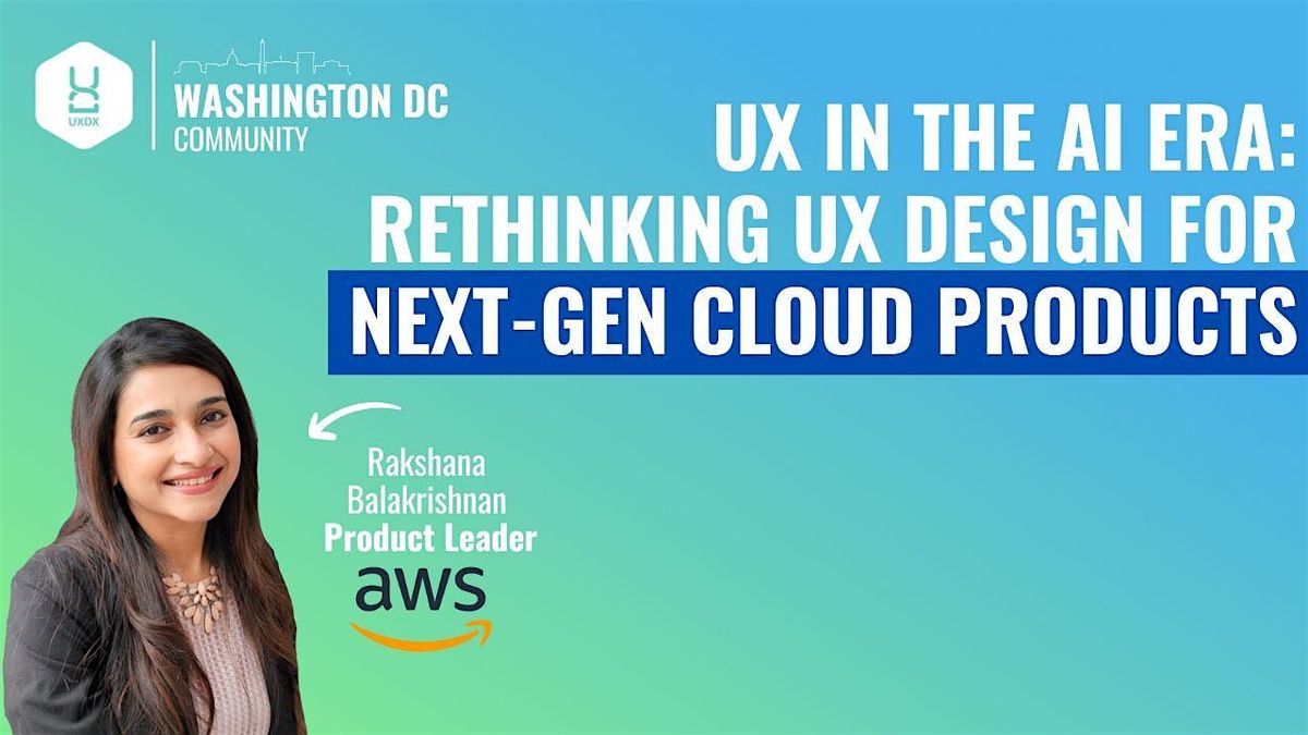 UXDX Community Event Washington DC