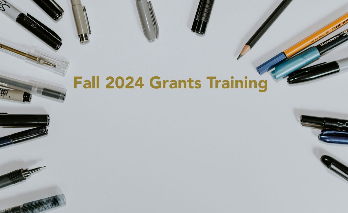 UCO Fall 2024 Grants Training