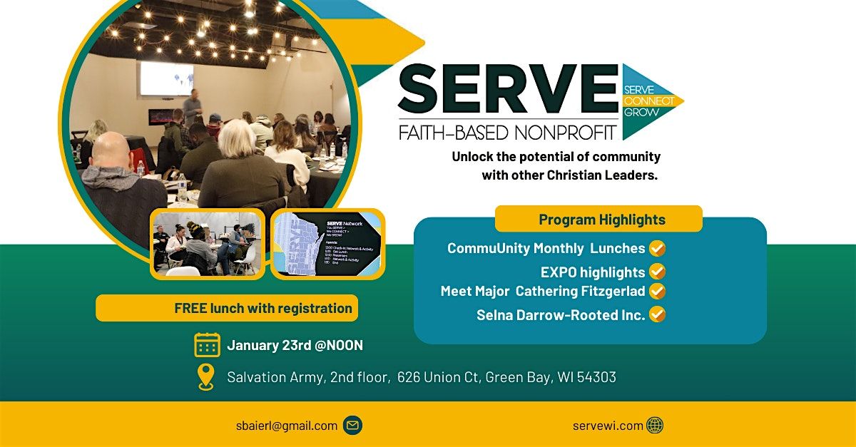 SERVE> Network Gathering Green Bay & Fox Valley