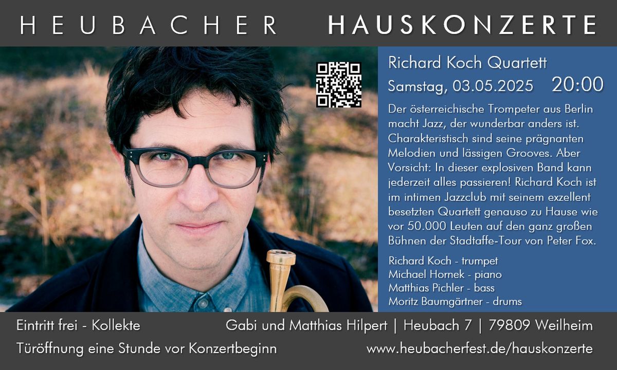 Hauskonzert Nr. 26: Richard Koch Quartett