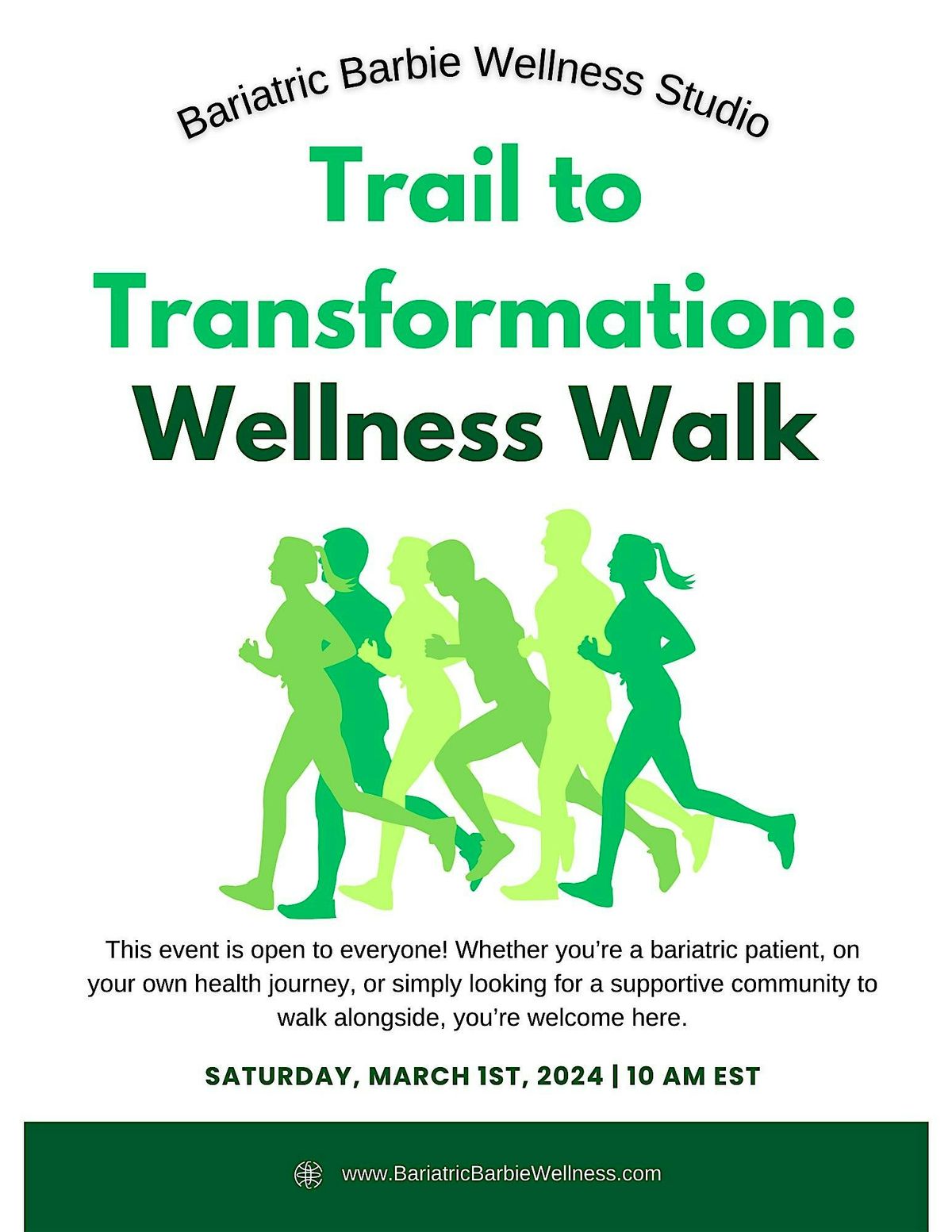 Walk Club: Trail to Transformation - Wellness Walk