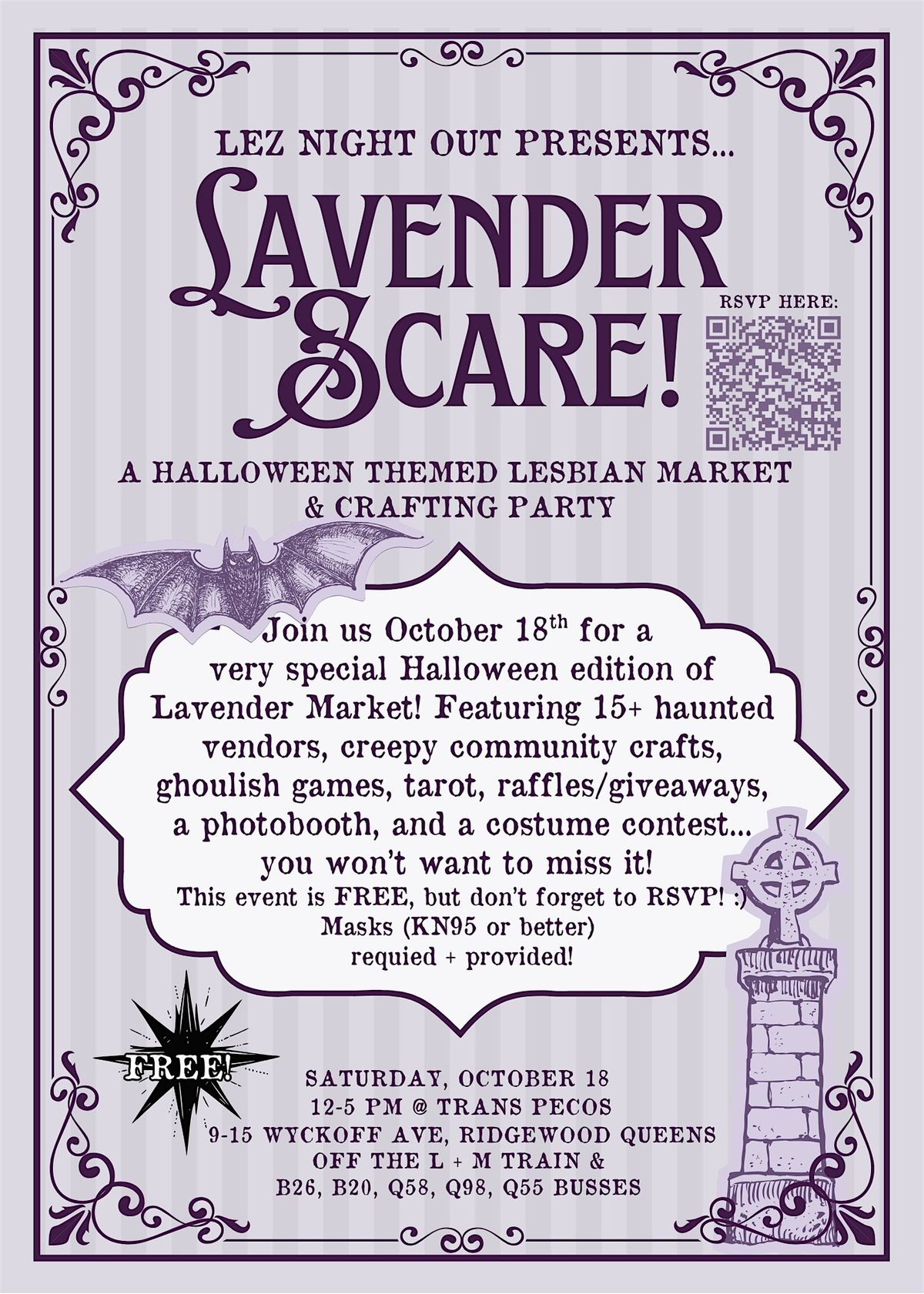 Lavender Scare: A Halloween Themed Lavender Market