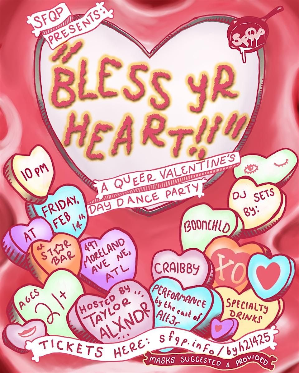 BLESS YR HEART! A Queer Valentine's Day Dance Party