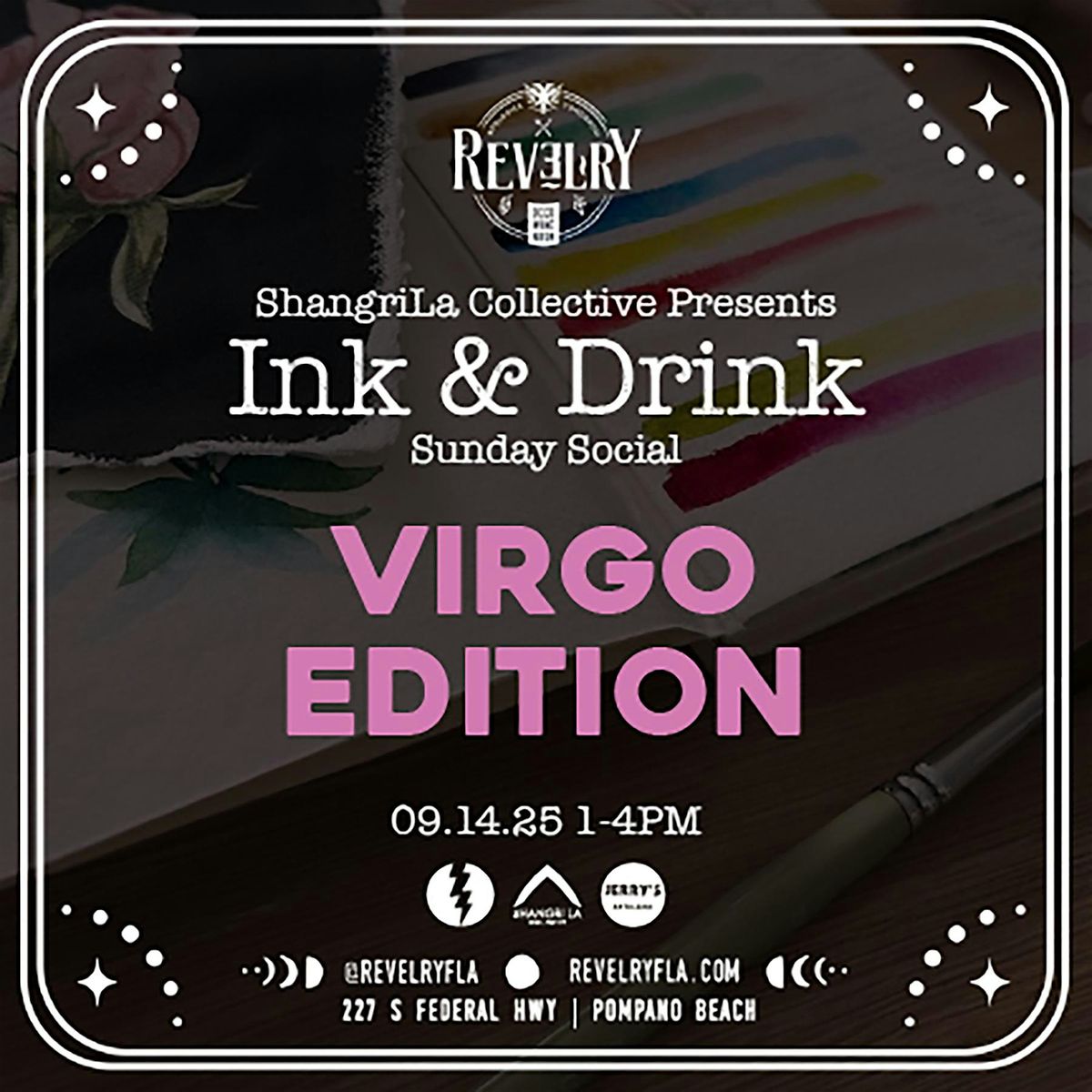 Ink + Drink Sunday Social: Virgo Edition