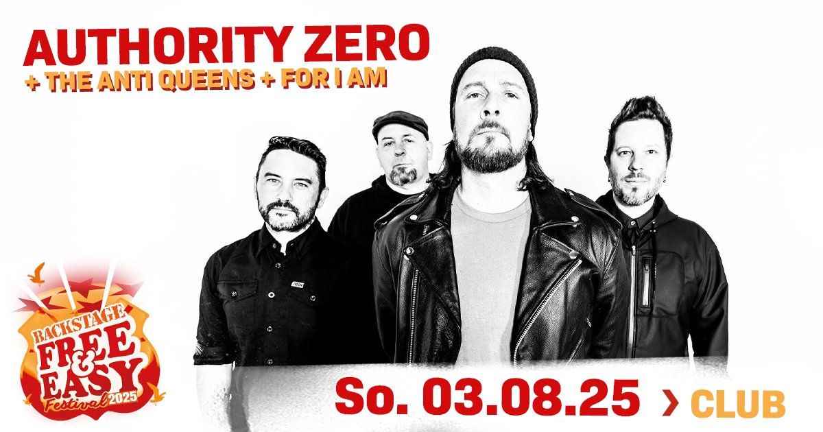 AUTHORITY ZERO | FREE & EASY FESTIVAL 2025