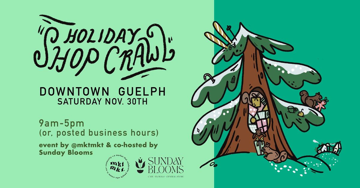 Holiday Shop Crawl 