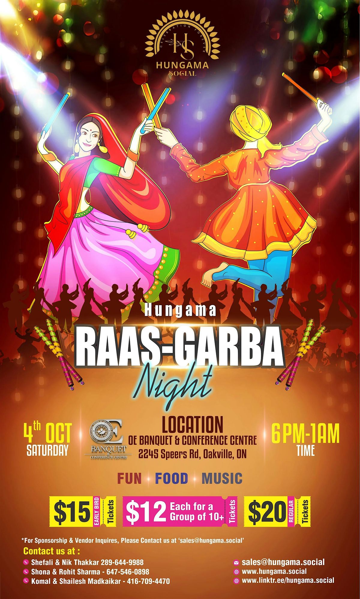 2025 NAVRATRI GARBA BY HUNGAMA SOCIAL