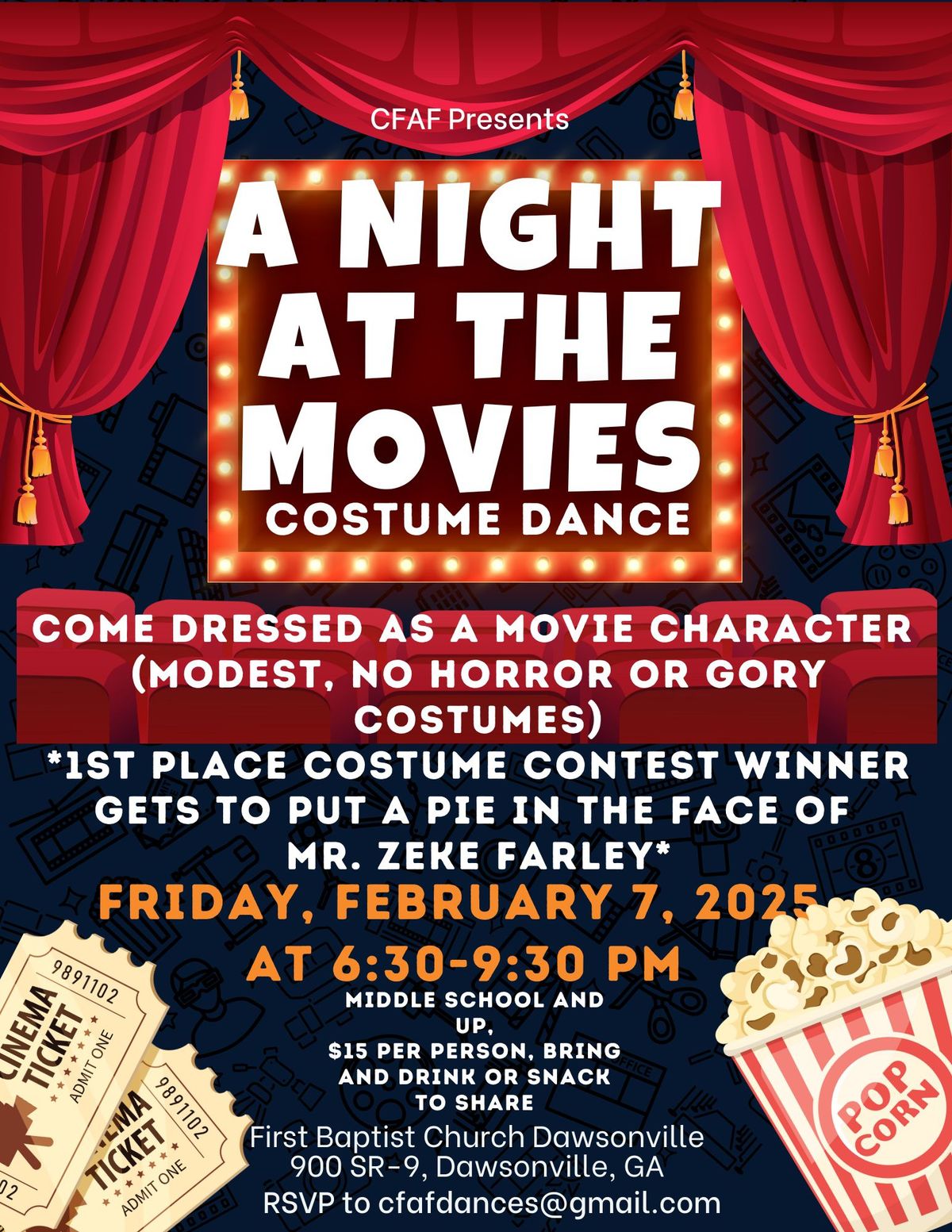 "A Night At The Movies" Costume Dance