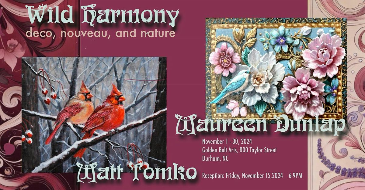 Wild Harmony : Deco, Nouveau, and Nature