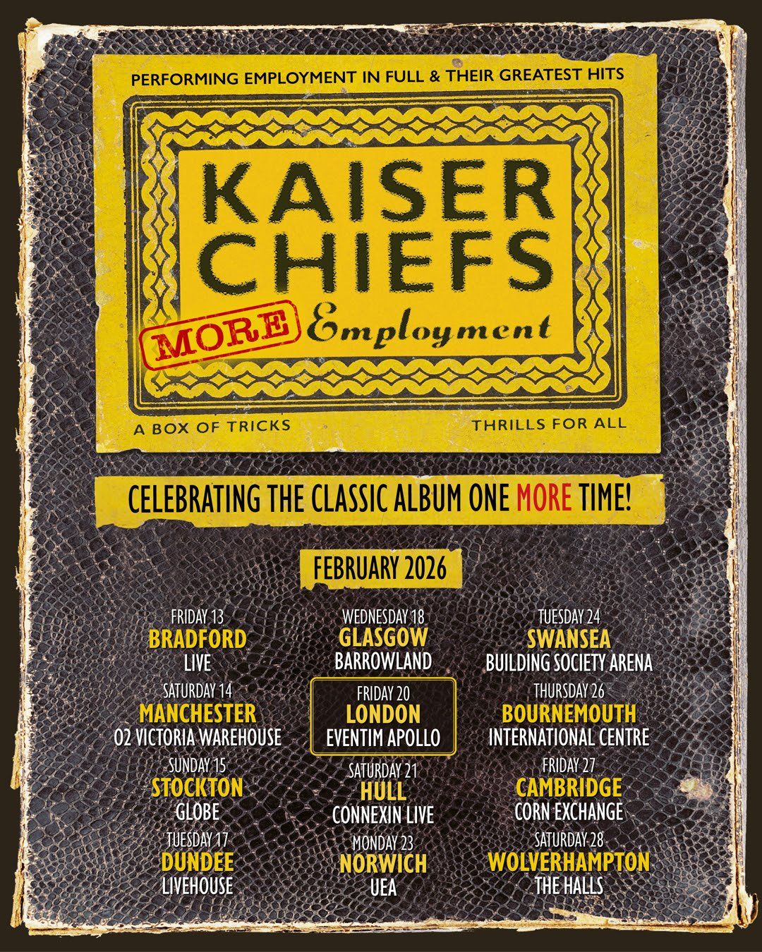Kaiser Chiefs Wolverhampton Tickets