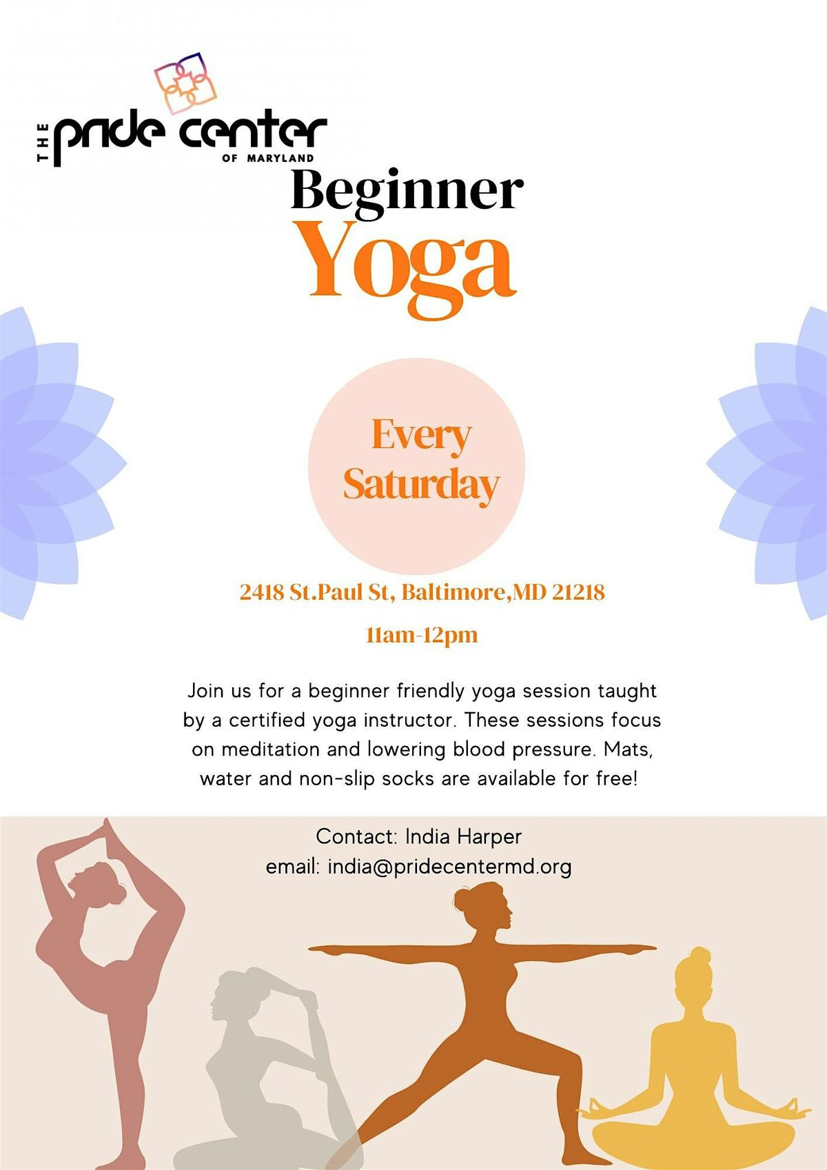 Free  Saturday Community Yoga Class