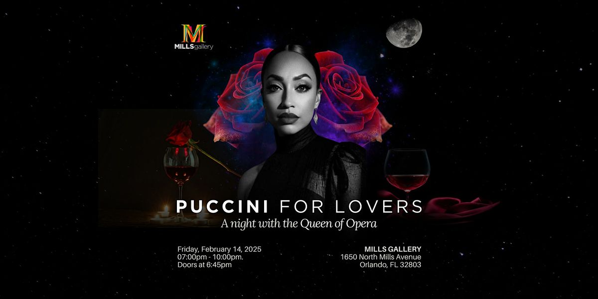 Mills Gallery Presents: Puccini for Lovers! A night with the Queen of Opera