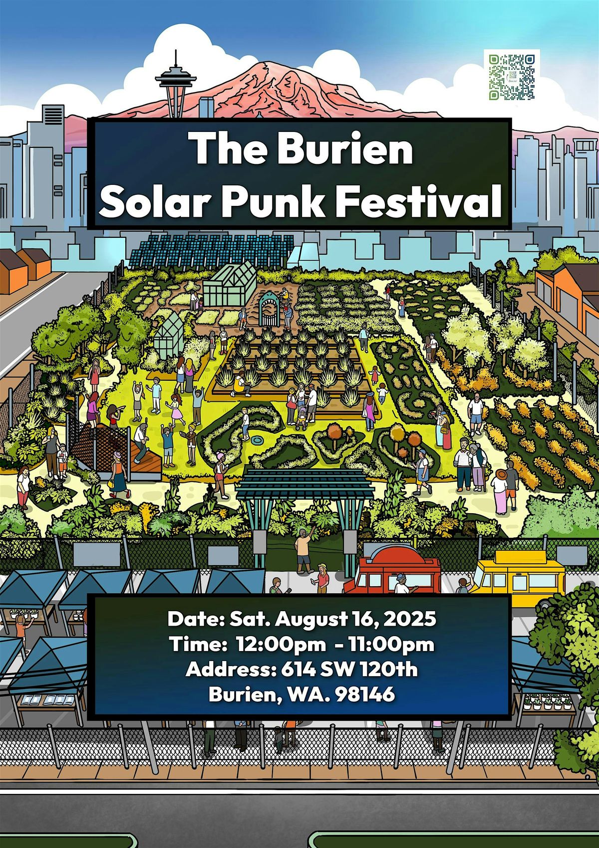 The Burien Solar Punk Festival